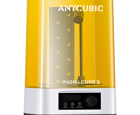 Фото 3 - Полімеризаційна камера (УФ-камера) та Мийка Anycubic Wash and Cure 3.0