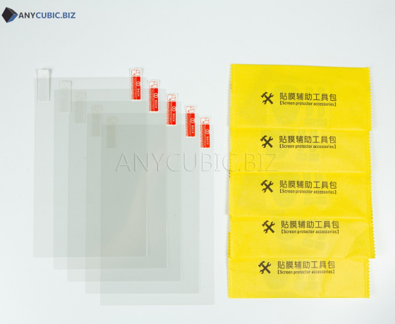 Фото 8 - 5шт. Защитная пленка для экрана Anycubic Photon M3 162.5 × 100.9 mm