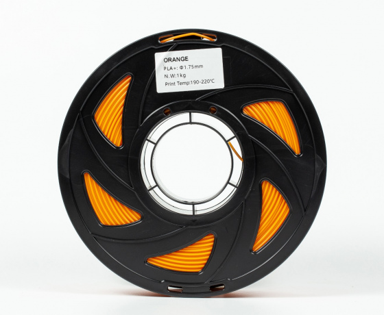 Фото 5 - Помаранчевий PLA Plus (ПЛА плюс) пластик філамент для 3D принтера 1кг, 1.75мм, 330м Filament