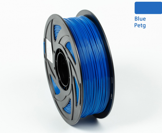 Фото 6 - Синій PETG Copet ПЕТГ філамент пластик для 3D принтера 1кг, 1.75мм, 330м