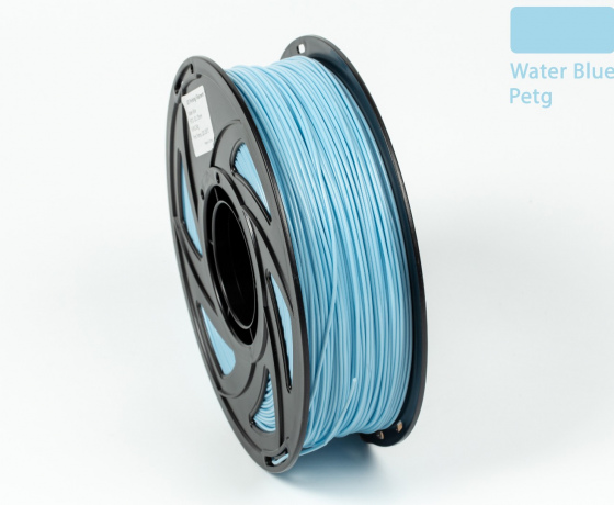 Фото 4 - PETG філамент (пластик) для 3D принтера Water blue 1кг, 1.75мм, 330м