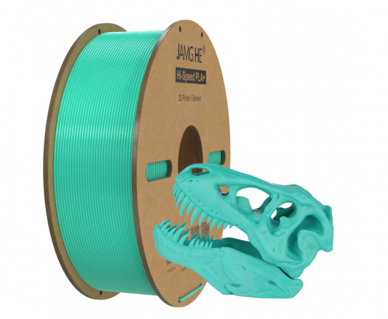 Фото 2 - Зелена Високошвидкісна нитка філамент PLA+ JAMGHE 1 кг 1,75 мм HS-PLA