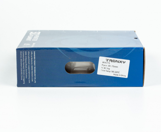 Фото 5 - Белый PLA пластик Tronxy для 3D принтера 340м 1кг | 1.75мм