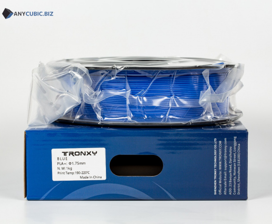 Фото 3 - Pla ПЛА філамент Синій PLA для 3D-друку 1,75 мм 1 кг. Тронксі