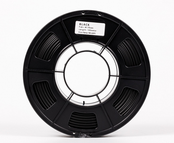 Фото 2 - 100 метрів Чорний PLA пластик для 3D принтера