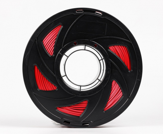 Фото 5 - Червоно-Чорний Шовковий Пла Пластик | PLA SILK Rose Red Black 1кг | 1.75мм | 330м