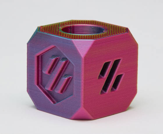 Фото 7 - Червоний Жовтий Синій Шовковий Пла Пластик | PLA SILK Red Yellow Blue 1кг | 1.75мм | 330м