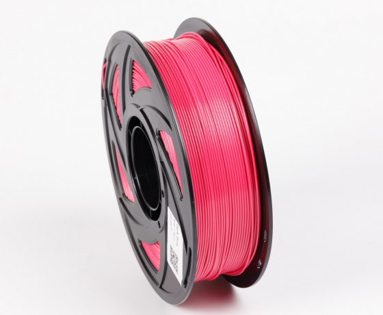 Фото 2 - Темно-рожевий PETG (ПЕТГ) coPET пластик для 3D принтера | DarkPink PETG 1кг | 1.75мм | 330м