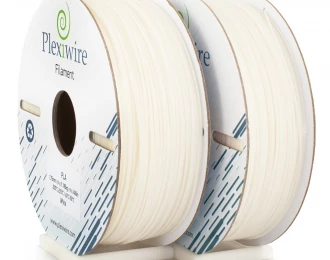 PLA пластик Plexiwire для 3D принтера білий 400м / 1.185кг / 1.75мм