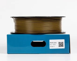 Койот Хакі сірий PLA пластик для 3D принтера | PLA RAL 7008 Khaki grey 1кг | 1.75мм | 330м